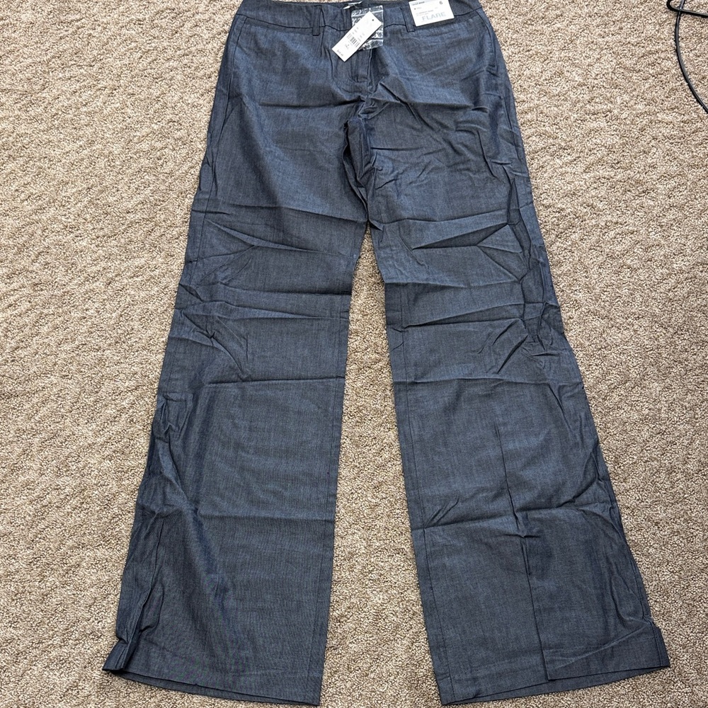 New York & Company Dark Blue Boot Cut Pants